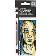 Amazon.com: Marabu 014500000104 - Aqua Pen Graphix, Octopy, 24